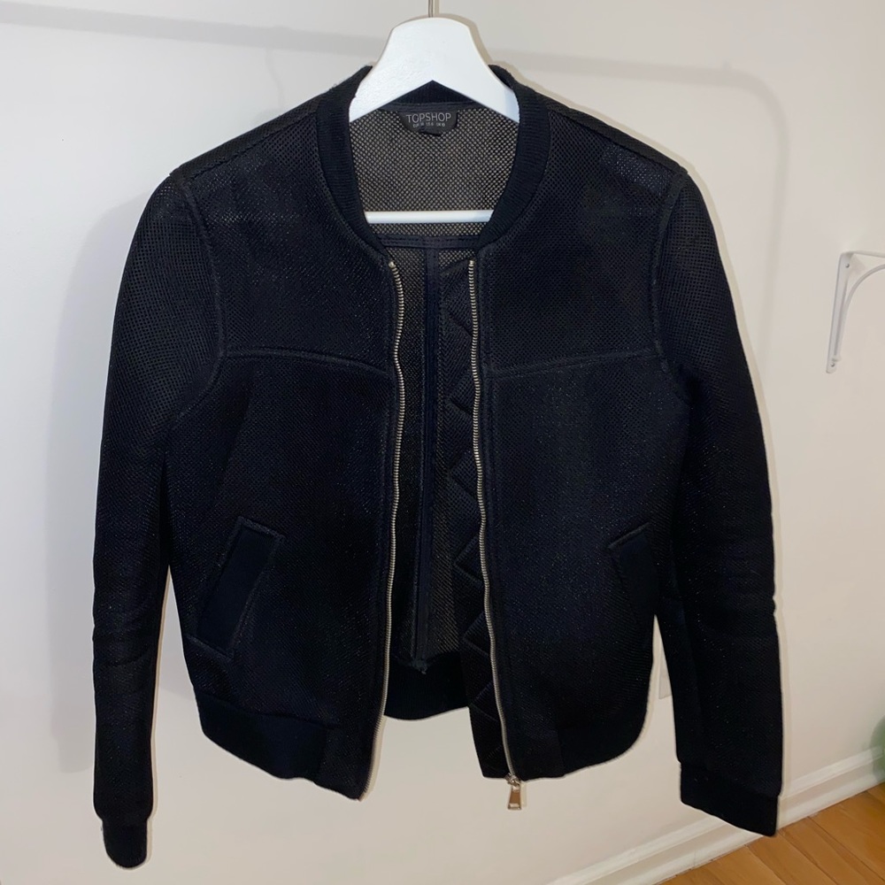 Top Shop Neoprene Bomber